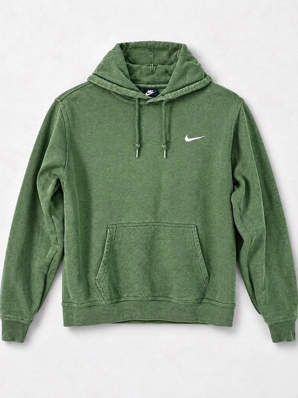 Nike Sportswear Club Fleece Pullover Hoodie Green Large